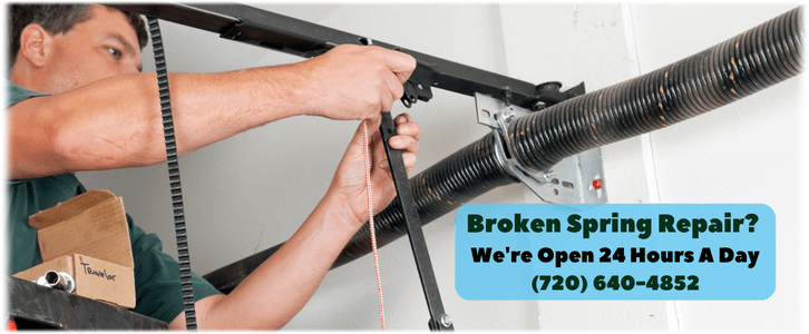 Broken Garage Door Spring Repair Denver CO